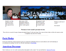 Tablet Screenshot of distantvisions.net